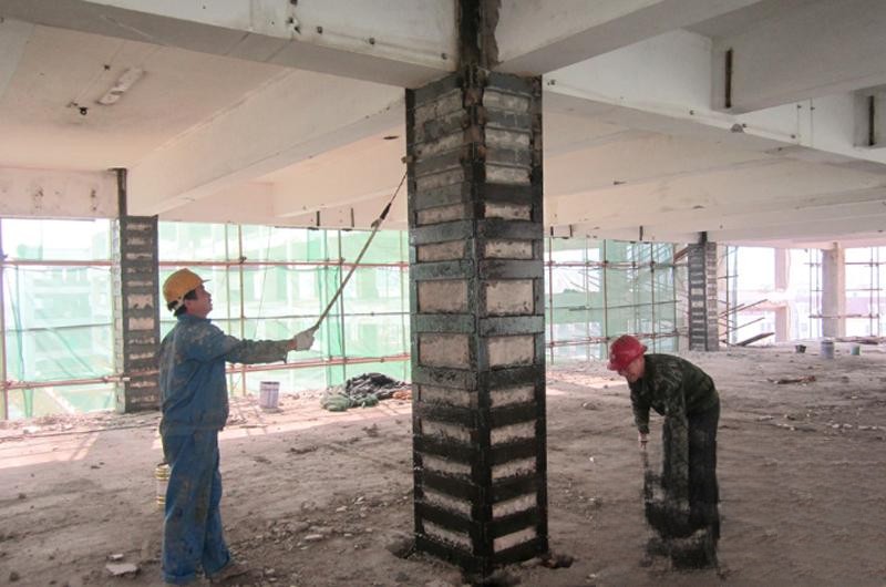 富民型钢外包钢加固施工的质量怎么做检测？